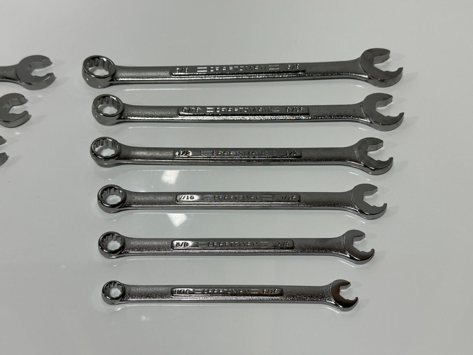 Craftsman USA NEW NOS 12pc SAE & Metric Quick Speed Wrench Set, VA 42357 & 42356