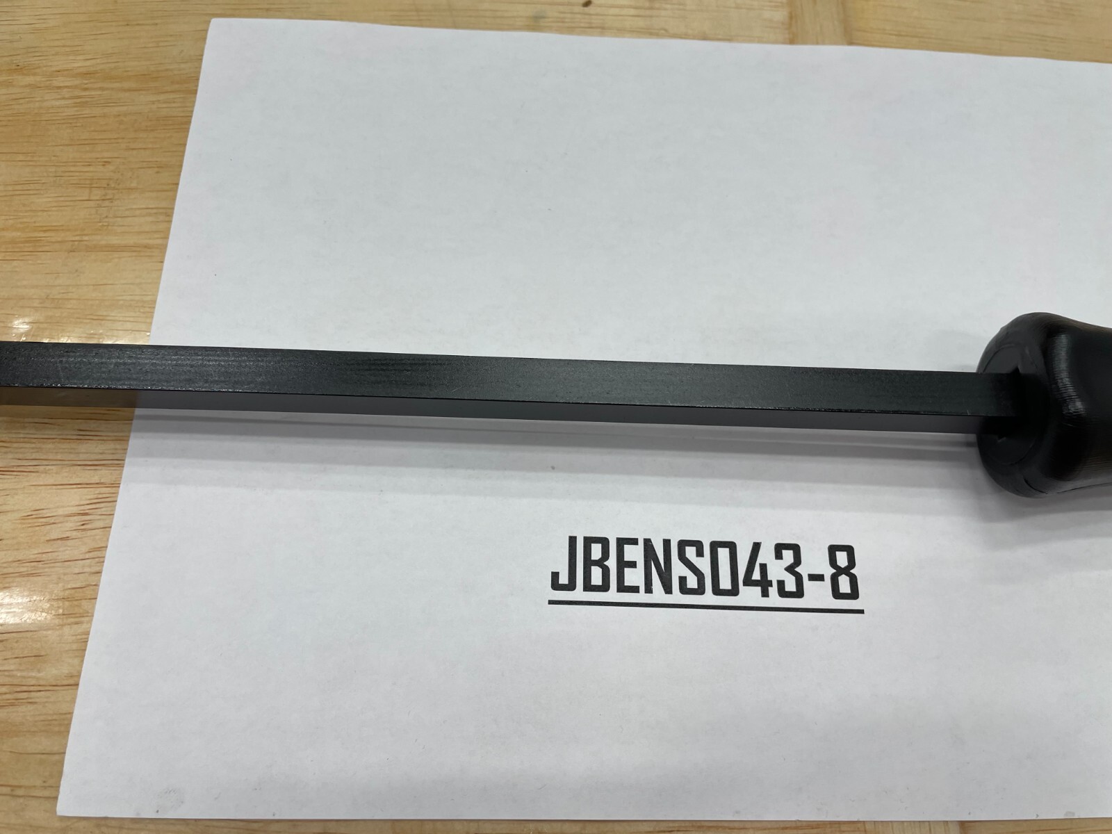 Snap-on Tools USA NEW BLACK 18″ Length Steel Striking Pry Bar SPBS18A