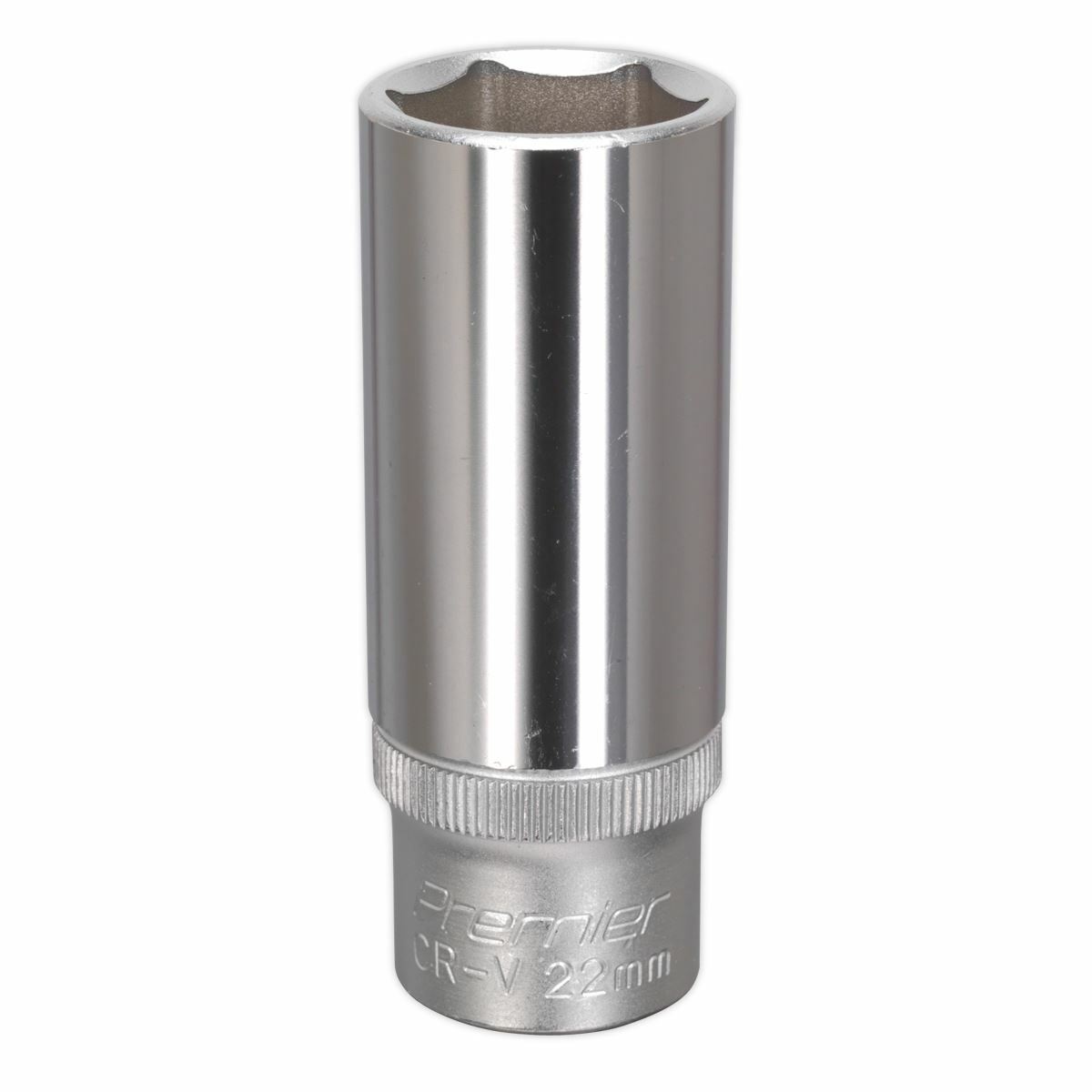 Sealey Socket 22mm Deep 1/2″Sq Drive Premier WallDrive® Garage Automotive