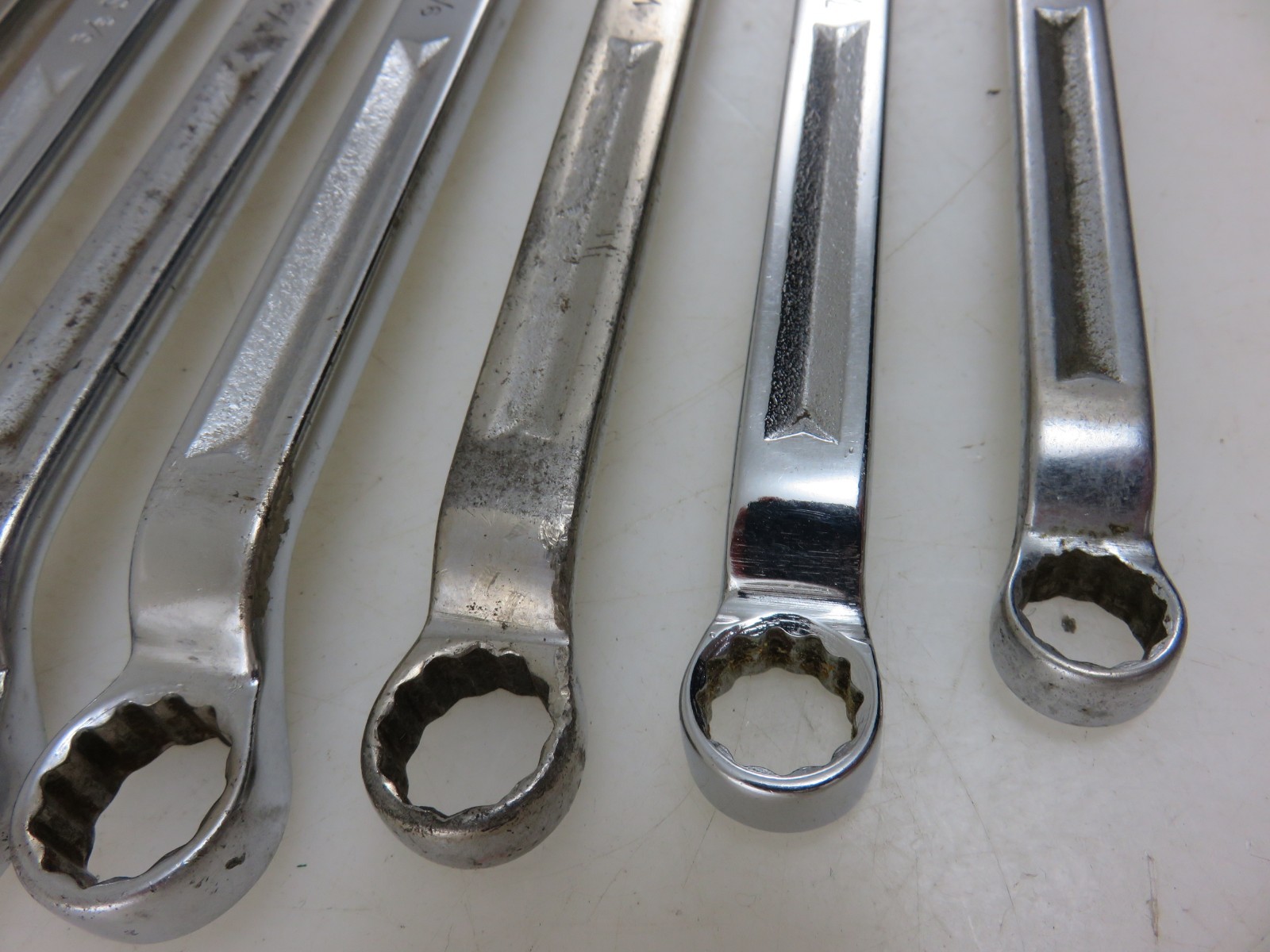 Snap-On XV Series Offset Box End Wrench 10pc Set 3/8″-1 1/4″ *NOT ALL SIZES*