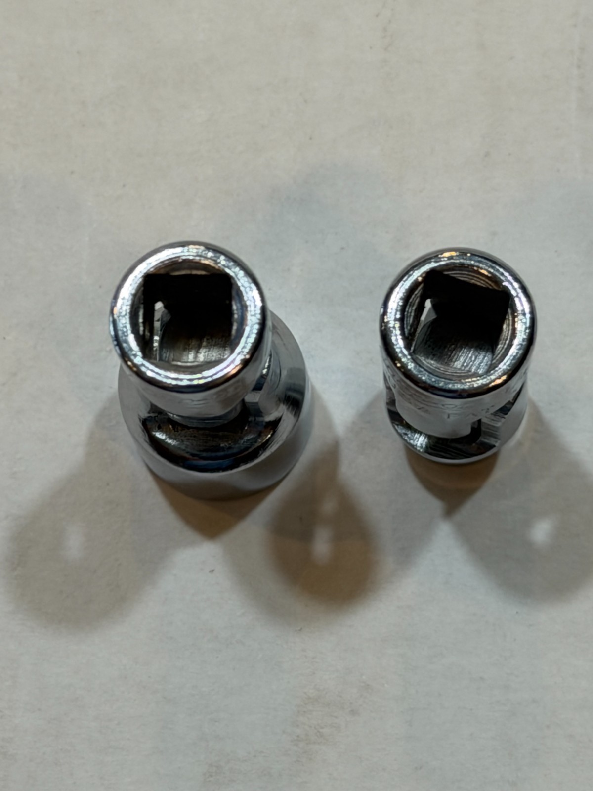 Snap-on USA 1/4″ Drive 1/4″, 7/16″ 12-Point Swivel Sockets No TMU81, TMU141