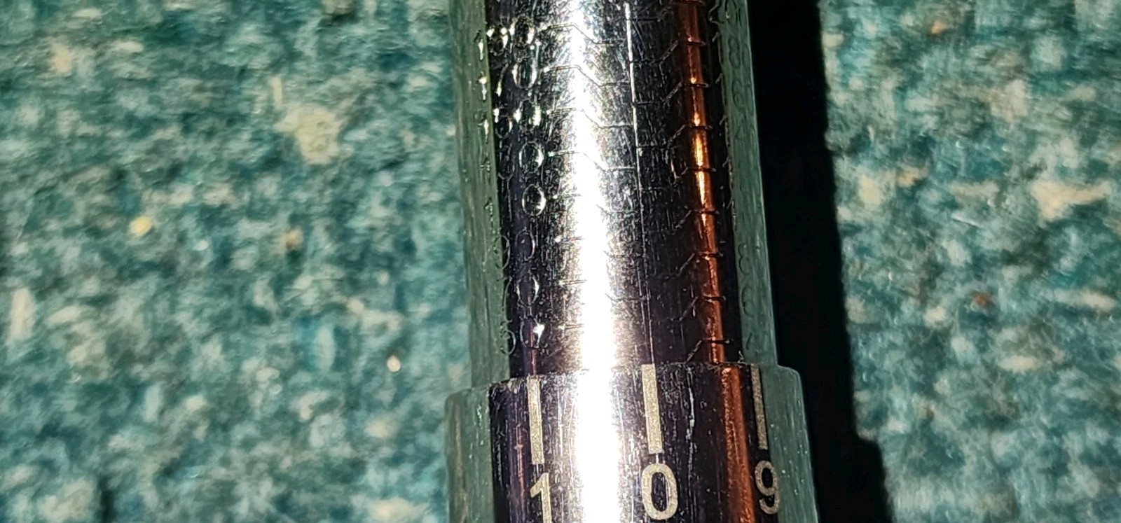 Snap On USA 1/4″ Adjustable Click-Type Ratcheting Torque Wrench QD1R200A. Used.