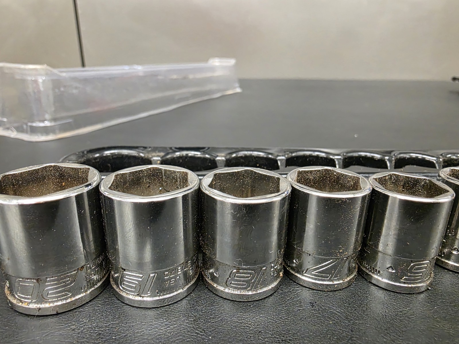 Snap On 3/8″ Drive 15pc Metric 6Pt Socket Set 6mm To 20mm Master Set YFSM