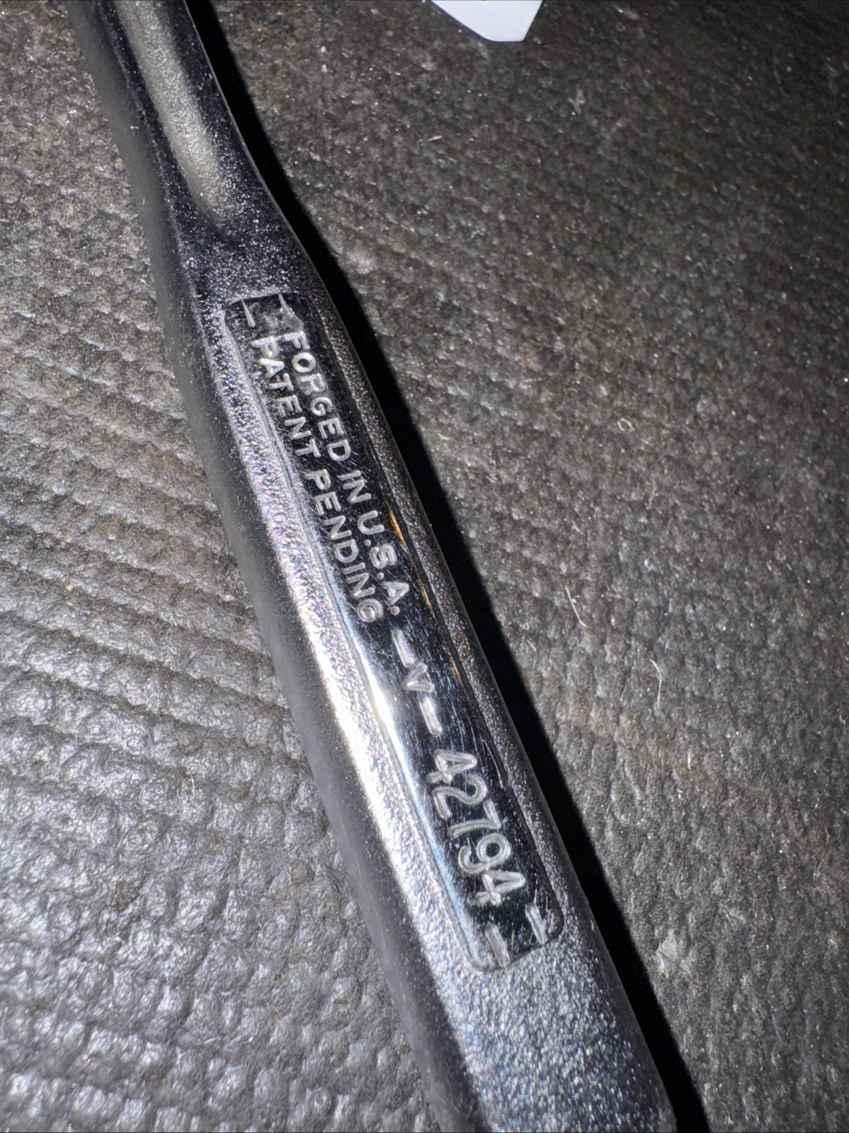 SEXY Sears Craftsman RARE USA NOS 3/8” RHFT RATCHET V Series PATENT PEND 42794