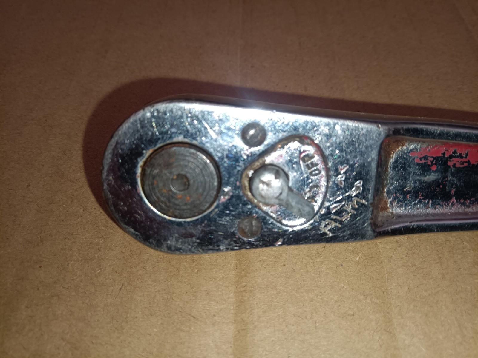 Snap-on Tools FN720A Ratchet 3/8″ Drive Short Handle 6″ Long Made in USA