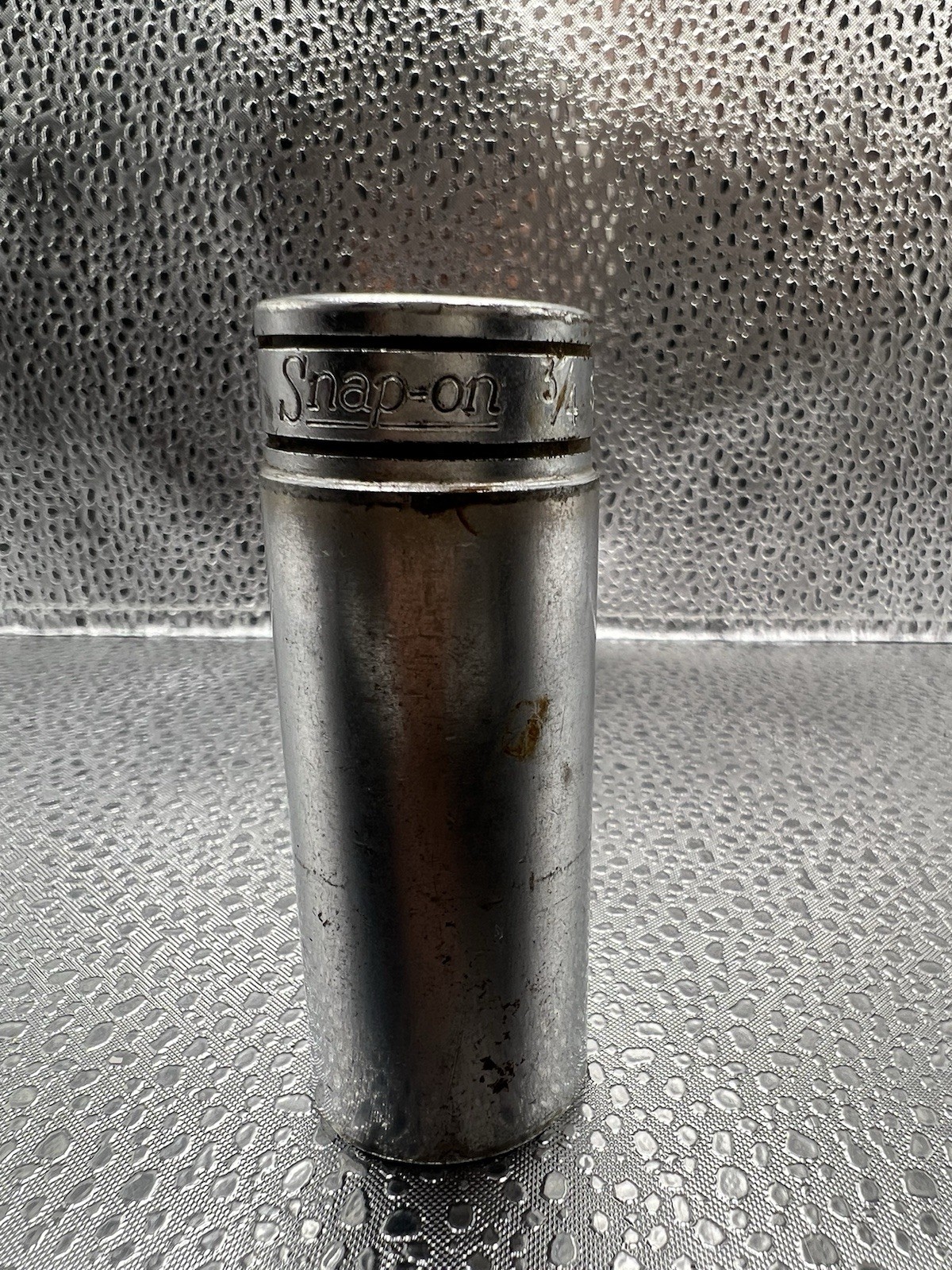 Snap on SFS241 3/8″ Drive 6 Point SAE 3/4 Deep Chrome Socket USA