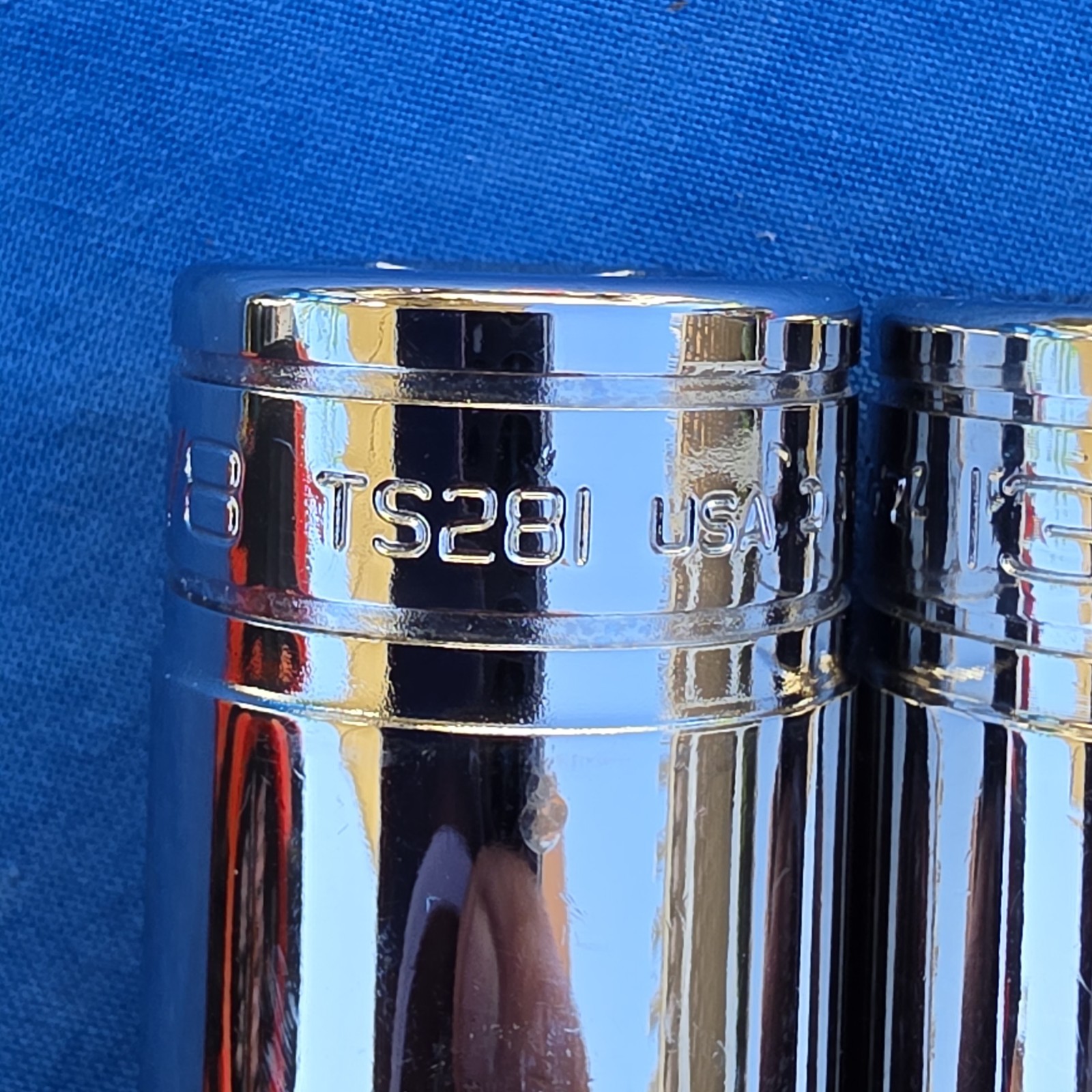 Snapon TS281 & TS261 SAE Flank Drive 13/16″ & 7/8″Deep Socket 1/2″ Drive 6 Pt.