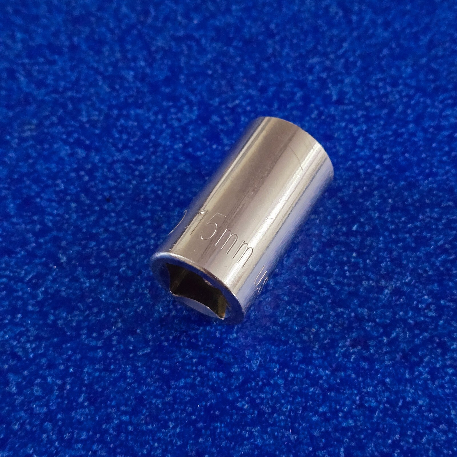 15mm KD 1/2″ DR SOCKET 12pt 538115 VINTAGE QUALITY MADE IN USA DIY AUTO REPAIR