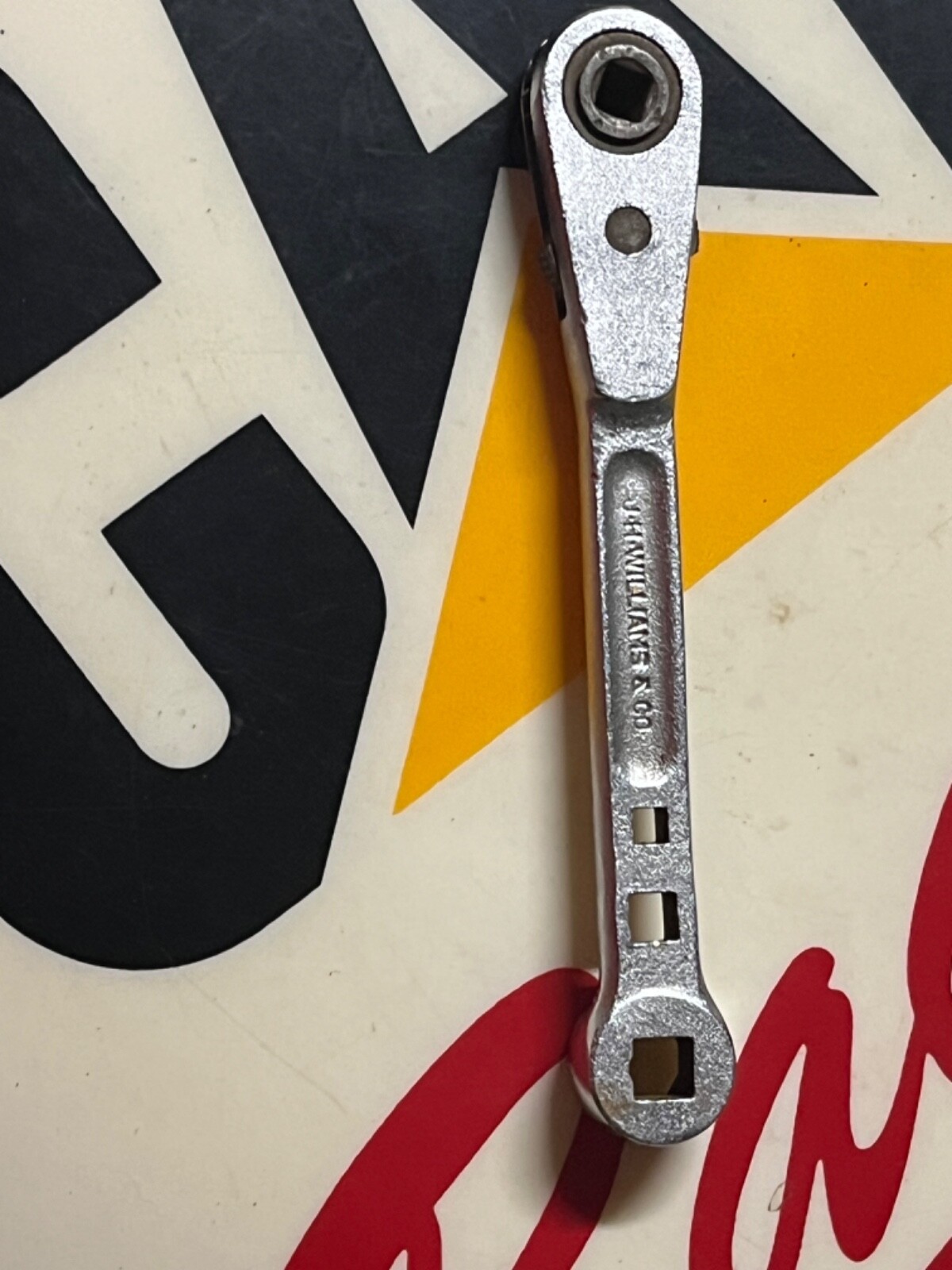 JH Williams MR-51 – 1/4″ Drive Ratchet Multi Wrench HVAC Tool USA