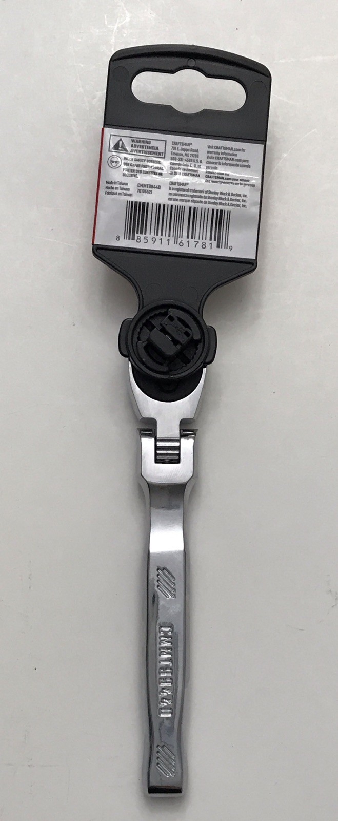 Craftsman 1/4” Drive Ratchet Flexible Head 72T CMMT99440 *NEW*