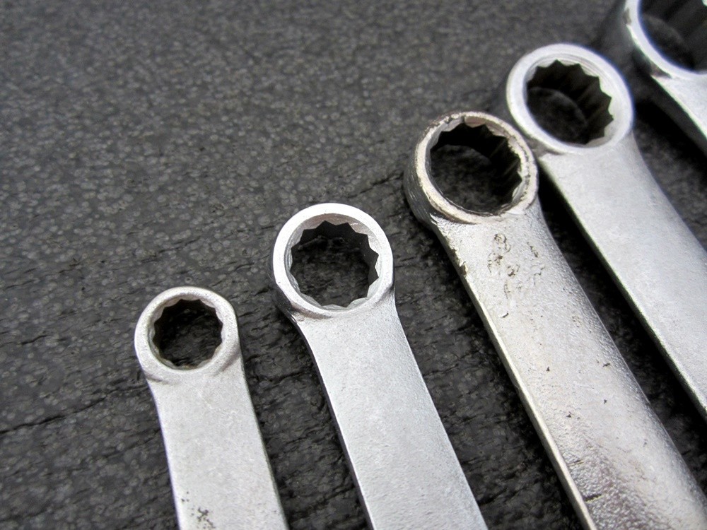 Vintage Craftsman 6pc Metric Box End Wrench Set Made in USA