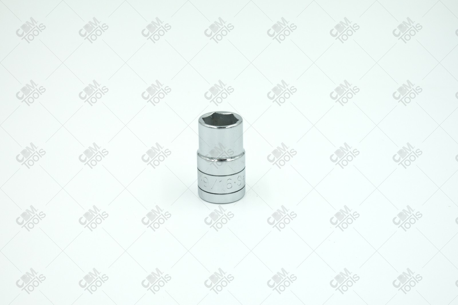 SK Hand Tools 40118 1/2″ Dr. 9/16″ 6pt Standard Fractional Chrome Socket