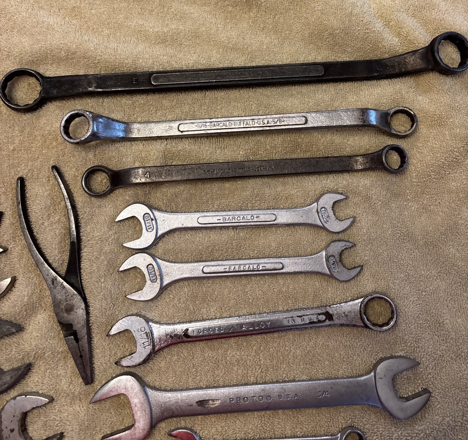 Lot Of 15 – Vintage Tools: Barcalo, S&K, & Others