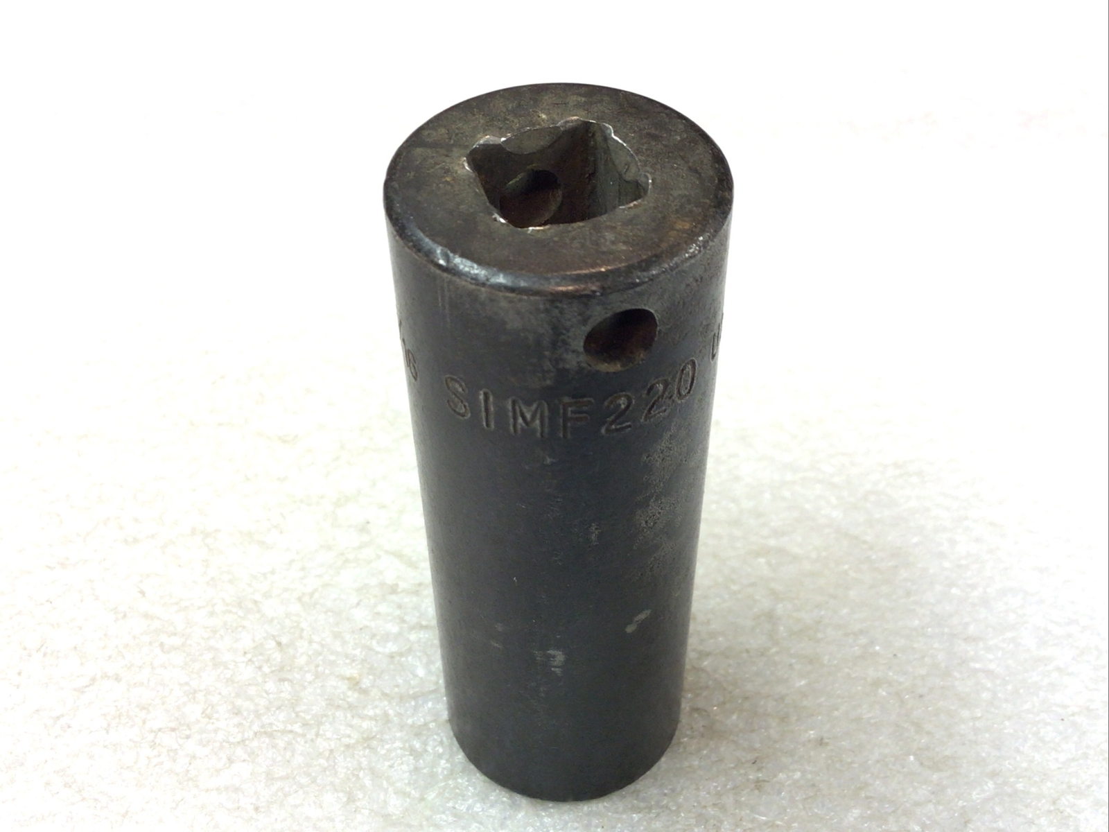 Snap On#SIMF220 – 11/16” , SAE, 6PT., 3/8” Dr., Deep, Impact Socket-USA-NICE-