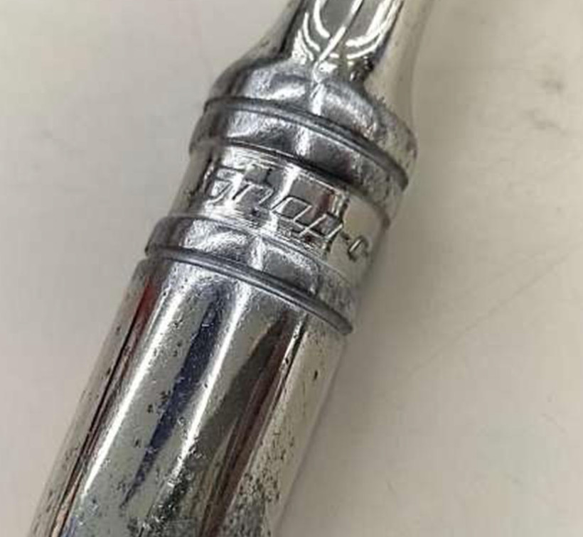 Snap-on F723A 3/8 Drive Quick Release Standard Length Chrome Ratchet Used