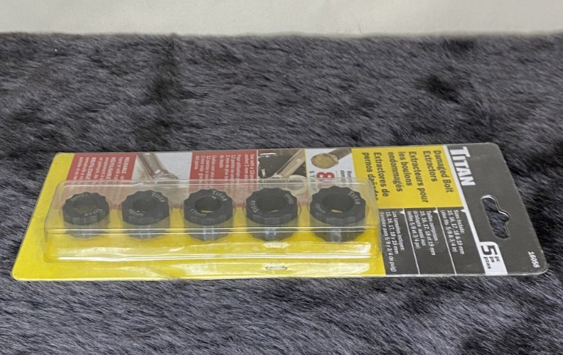 Titan Damaged Bolt Extractor Set 16508
