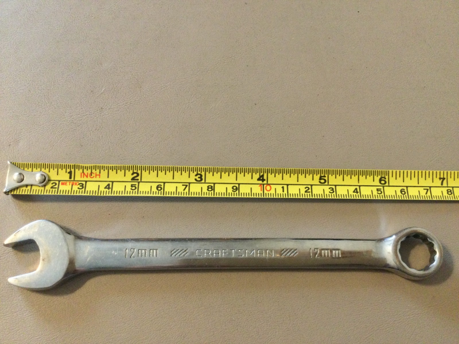Craftsman (CMMT42916) 12mm – 12 Point – Polished Combination Wrench