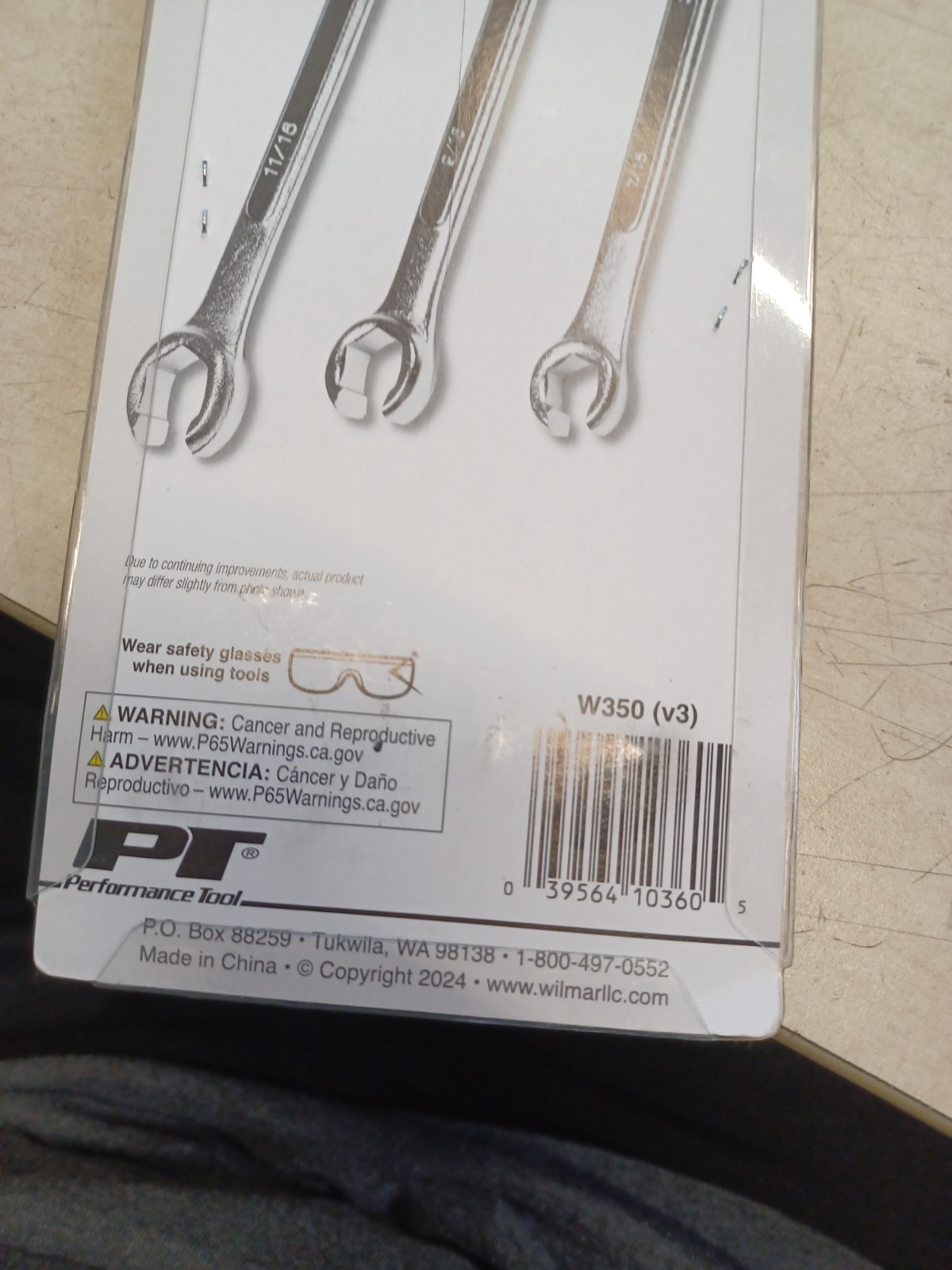PT W350 – 3 pc. SAE Flare Nut Wrench Set
