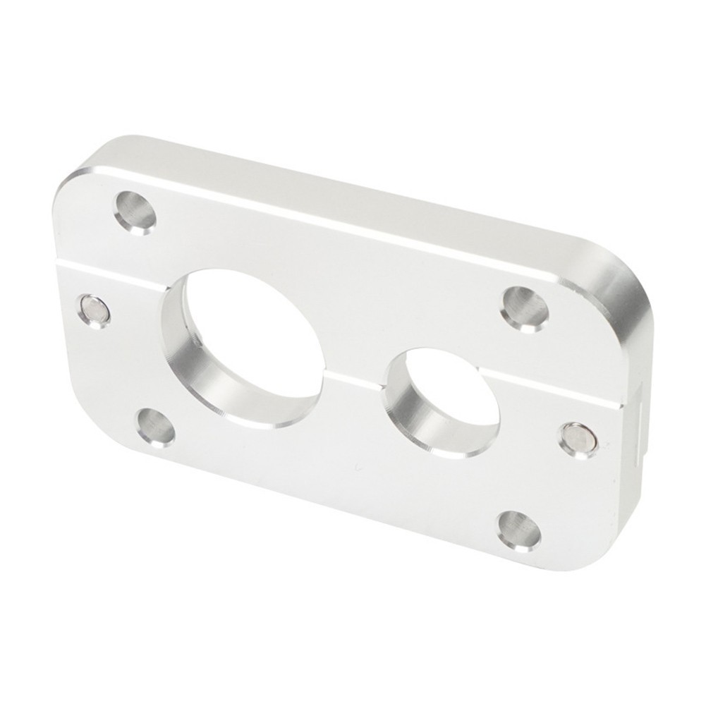 Dual Size Hole Configuration in Firewall Pass Through Compatible with Vehicles