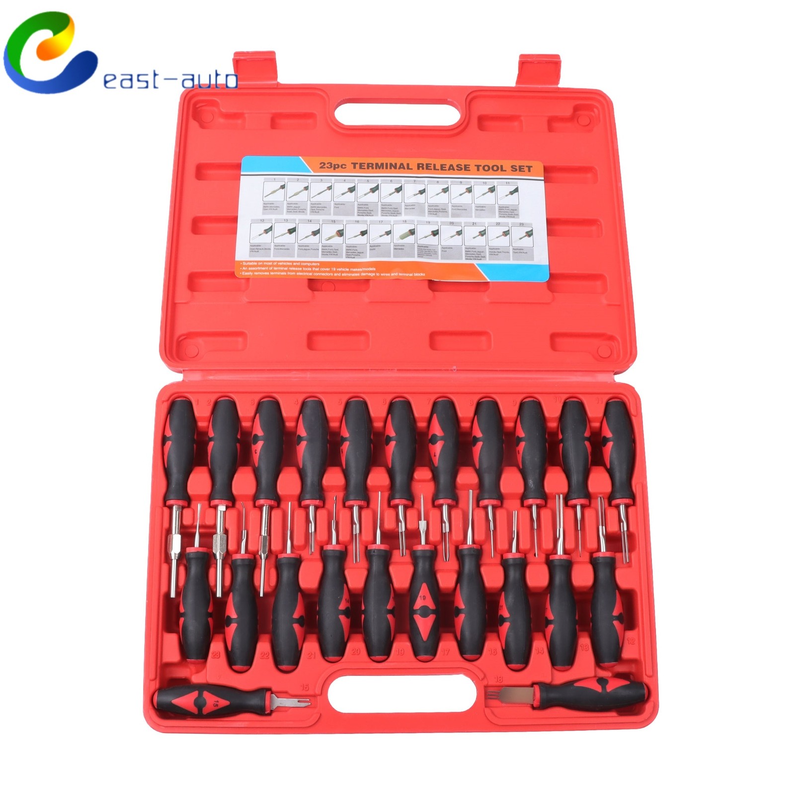 23x Terminal Removal Universal Wire Connector Removal Pin Extractor Release Tool