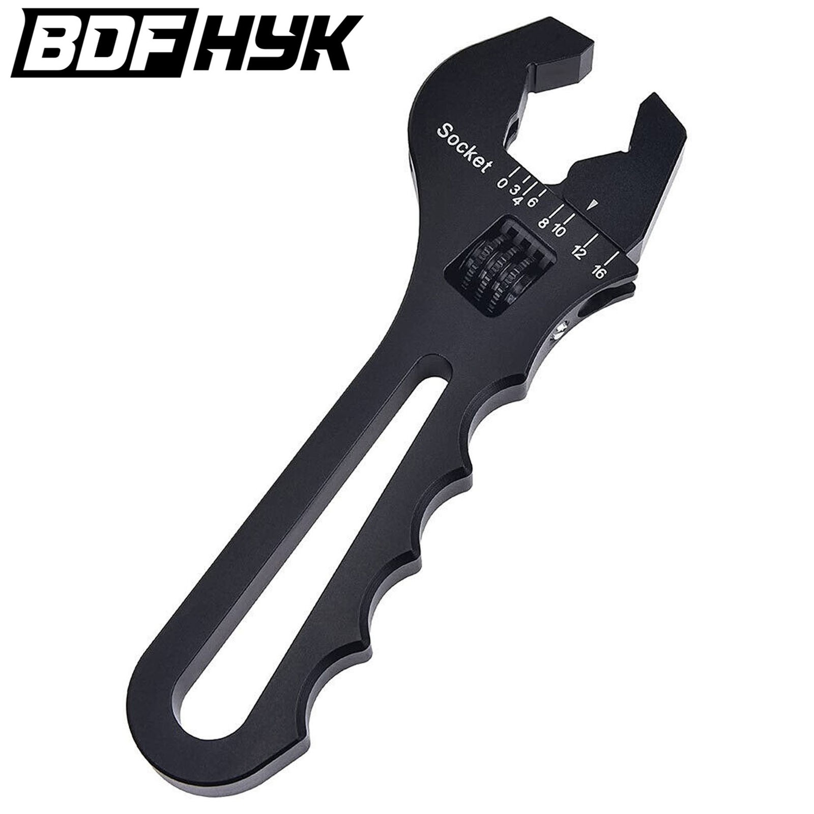 BDFHYK Adjustable AN Hose Fitting Wrench Spanner 3AN-16AN Hose Adapters End