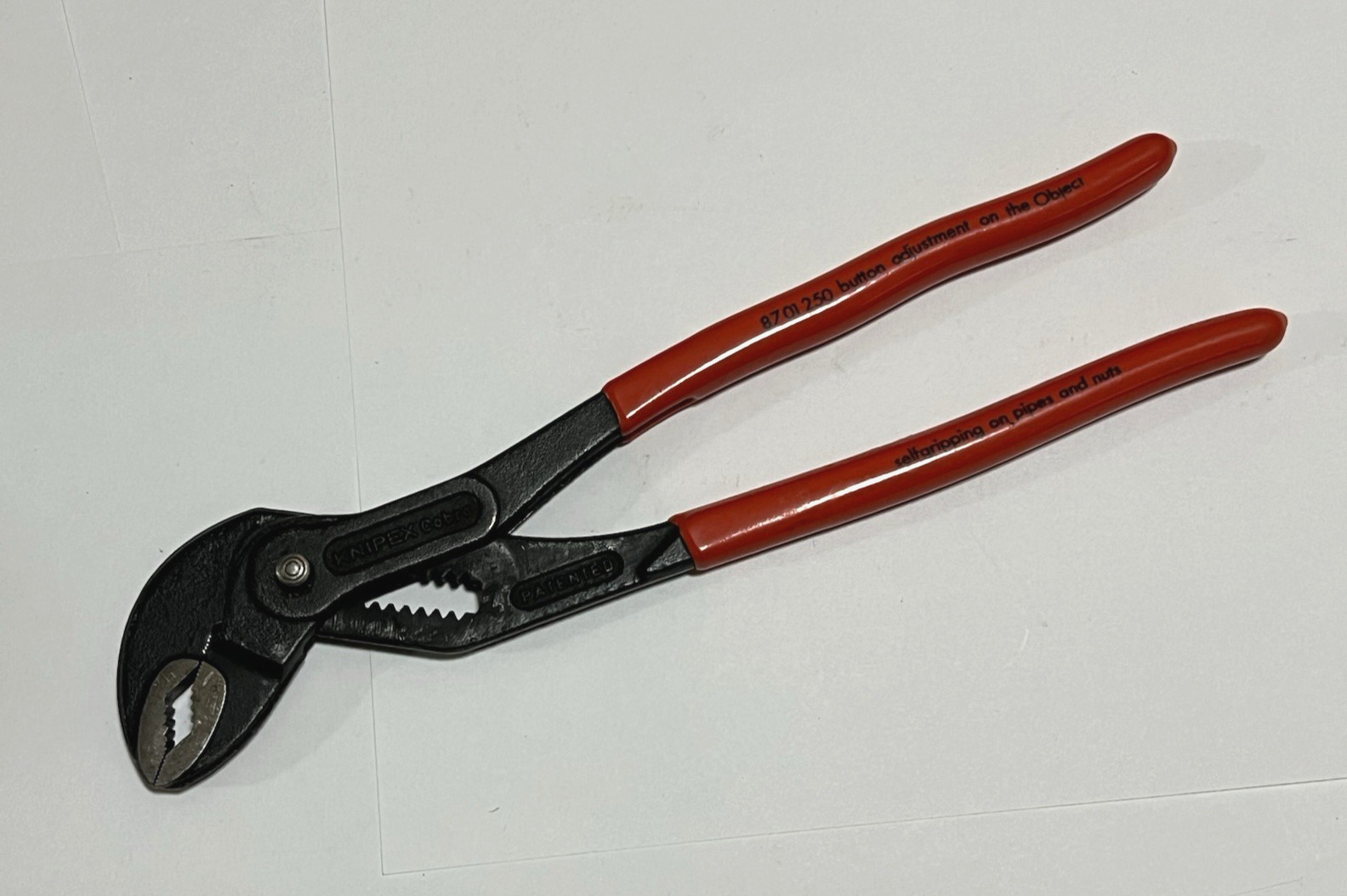 Knipex 10″ Cobra Pliers Wrench 87 01 250 Water Pump Pliers Made in W Germany