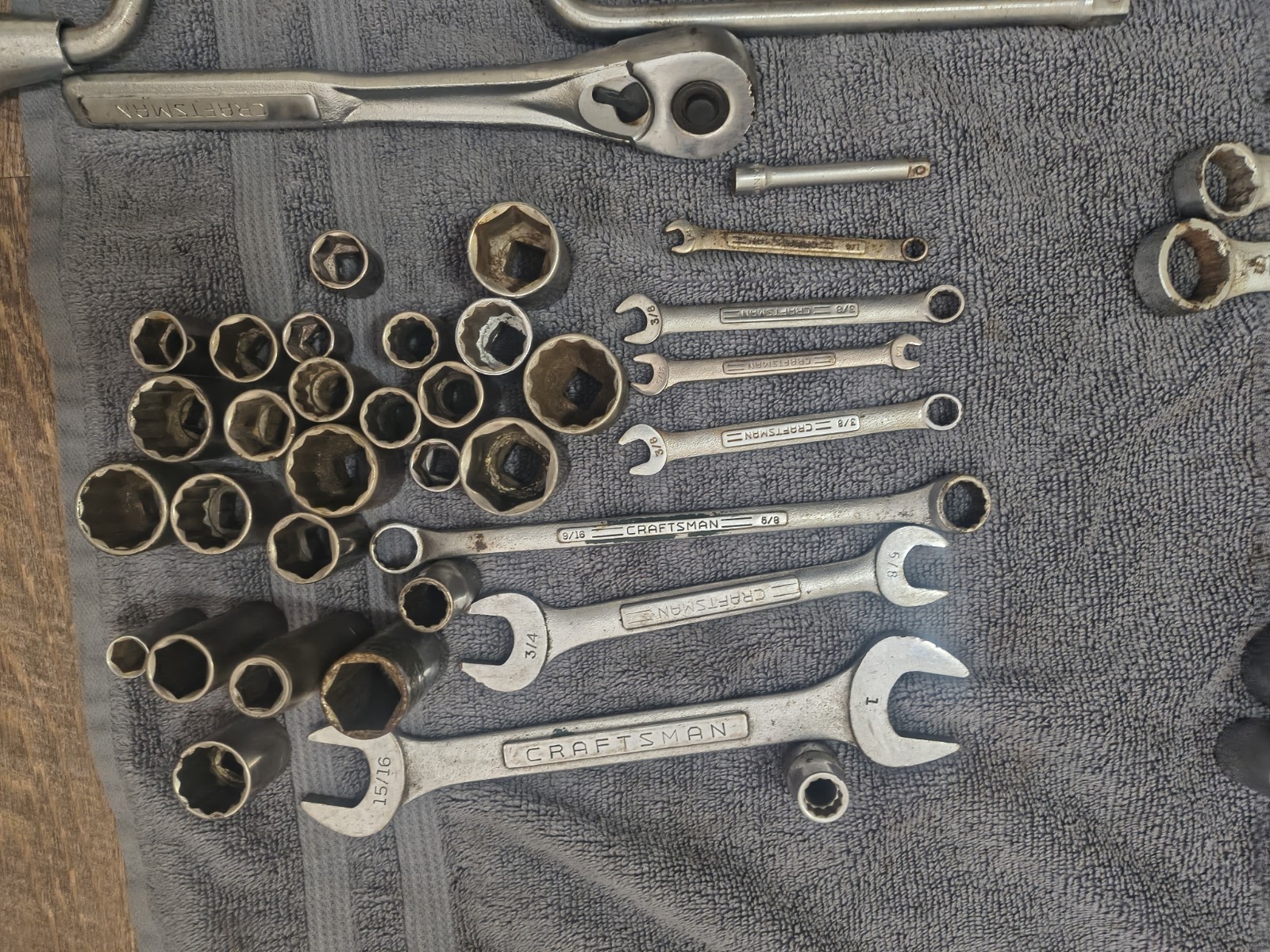 Lot Of 132 PROTO, SNAP ON, BLUE POINT, THORSEN, EASCO, CHALLENGER, CRAFTSMAN,
