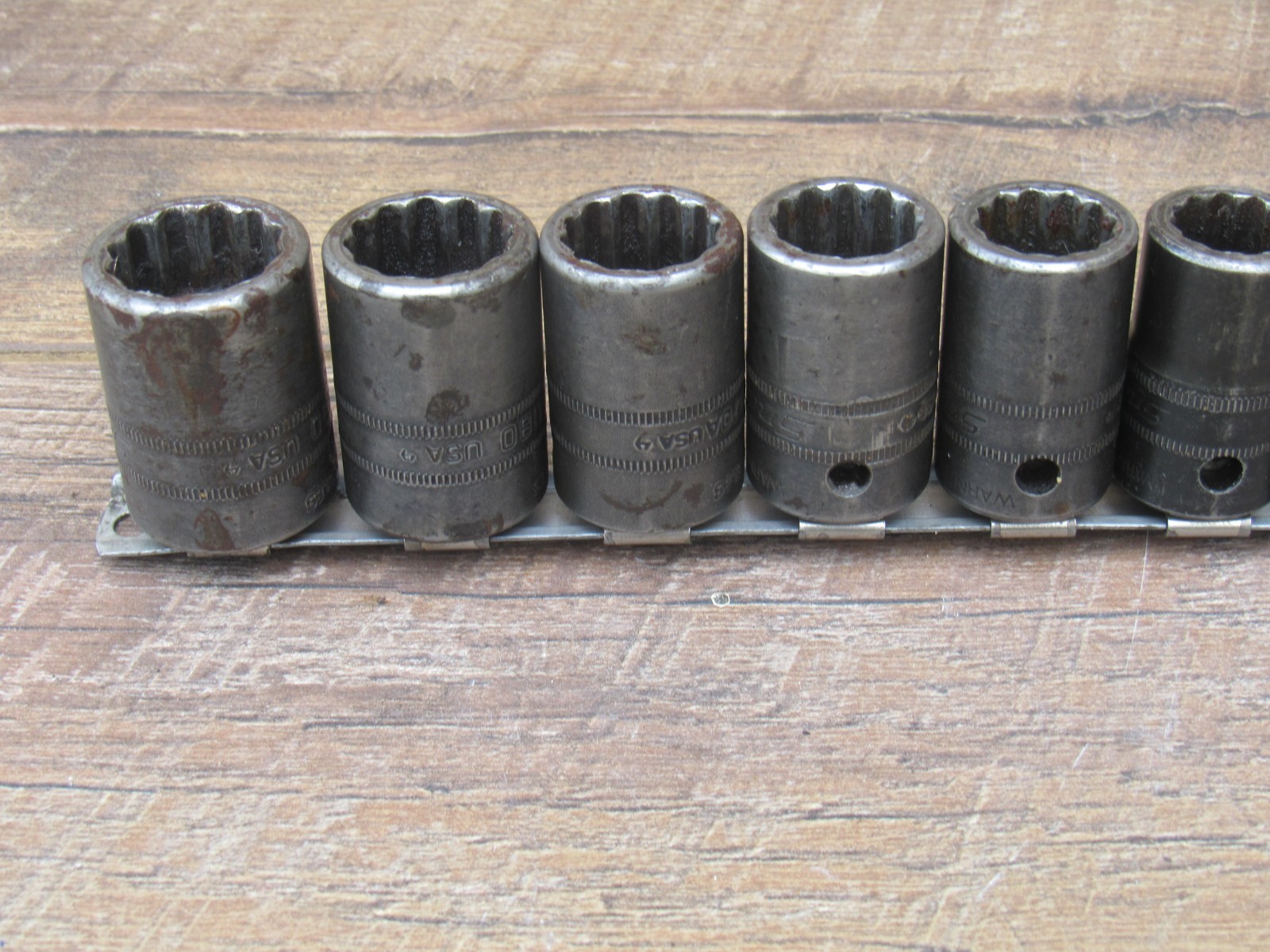 SNAP ON 10MM – 19MM 1/2″ DR METRIC 12 POINT SHALLOW IMPACT SOCKET IMDM100A – 190
