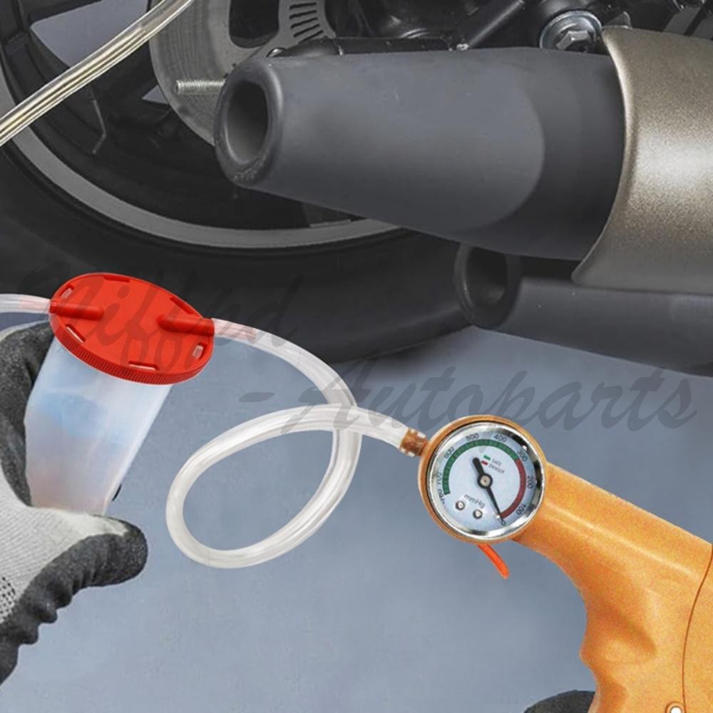 High-Precision Manual Hand Vacuum Pump Car Pressure Tester Brake Fluid Bleeder