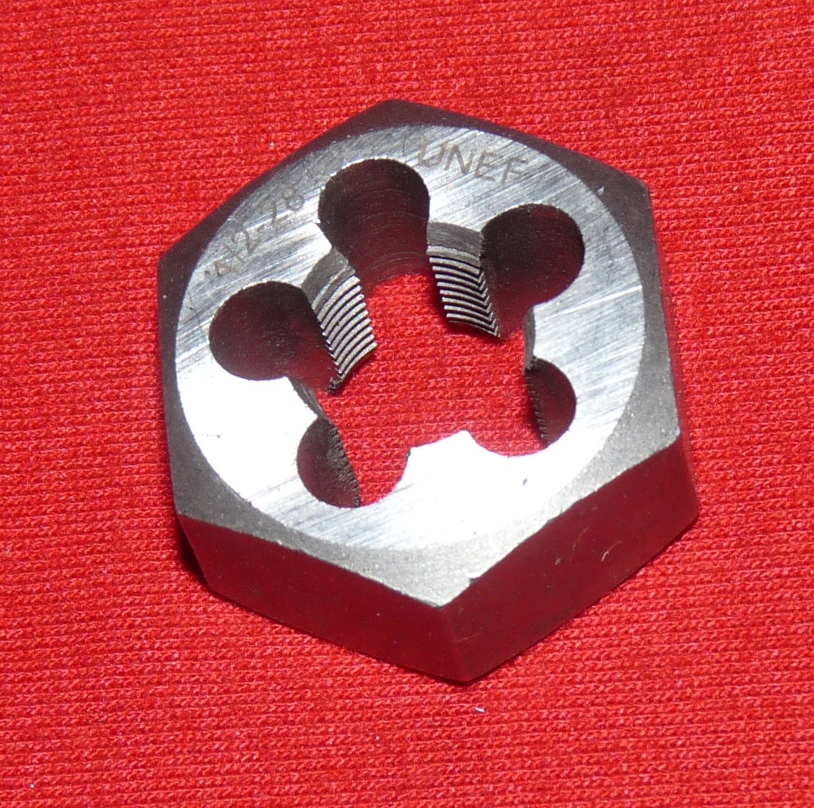 1/2-28 X 1-1/16″ Hex UNEF Die Rethreading Gunsmithing CS A1 416-03228