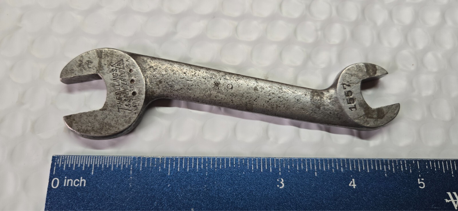 Billings 1557 1/4″CAP×5/16″CAP Double Open End Wrench