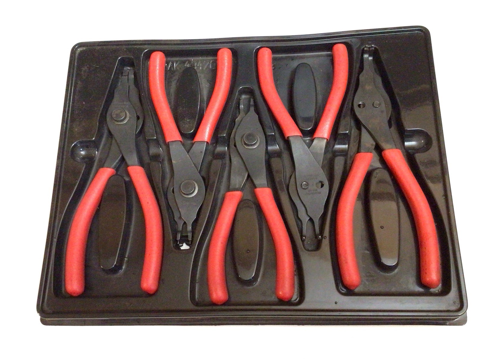 Snap-on SRPCR105-5 Handheld Cushion Grip Snap Ring REVERSIBLE Pliers Set of 5