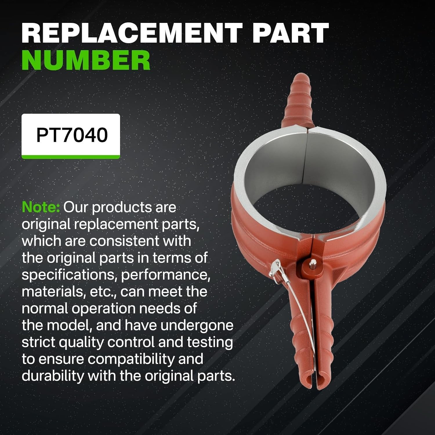 High-Performance 7040 Piston Ring Compressor for Cummins & Caterpillar Engines