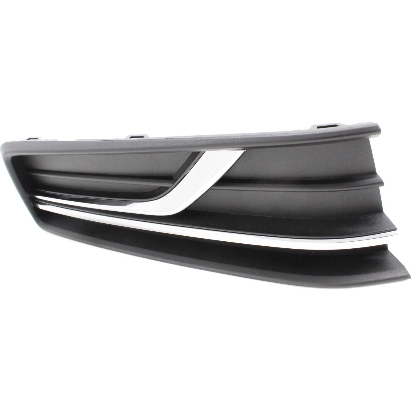 Fog Light Cover For 2016-2019 Volkswagen Passat Textured Front Passenger Side