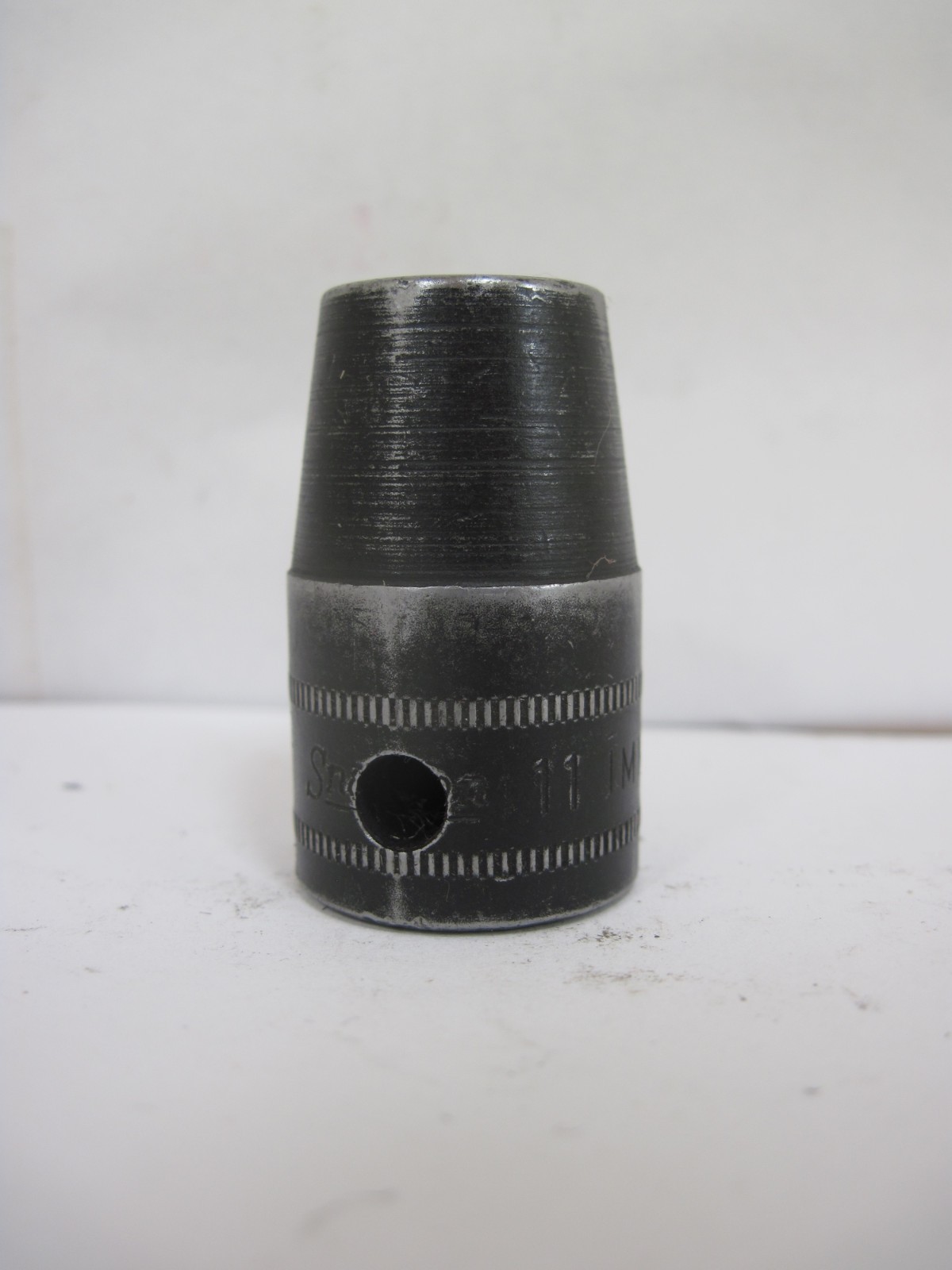 Snap On 1/2″ Drive 11mm Shallow 6pt Impact Socket IMM110 NICE