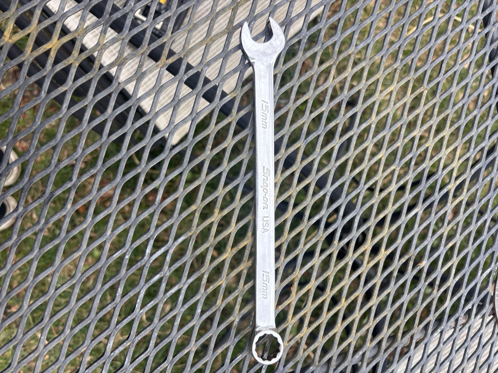 Snap-On Tools 15mm Flank Drive Plus 12pt Combination Wrench SOEXM15