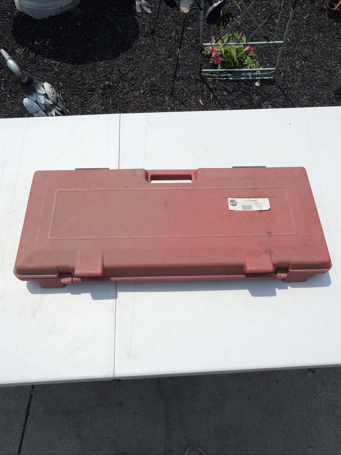 Used MAC Tools Supreme Master Tool Kit – LT1000K Mechanics Tool Set W/Case