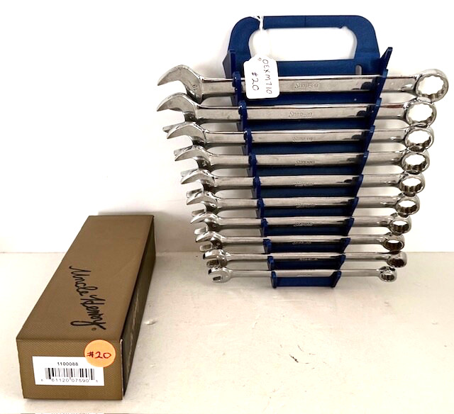 Snap On Tools OEXM710 Combination Metric Wrench Set ……..FREE KNIFE…….#20