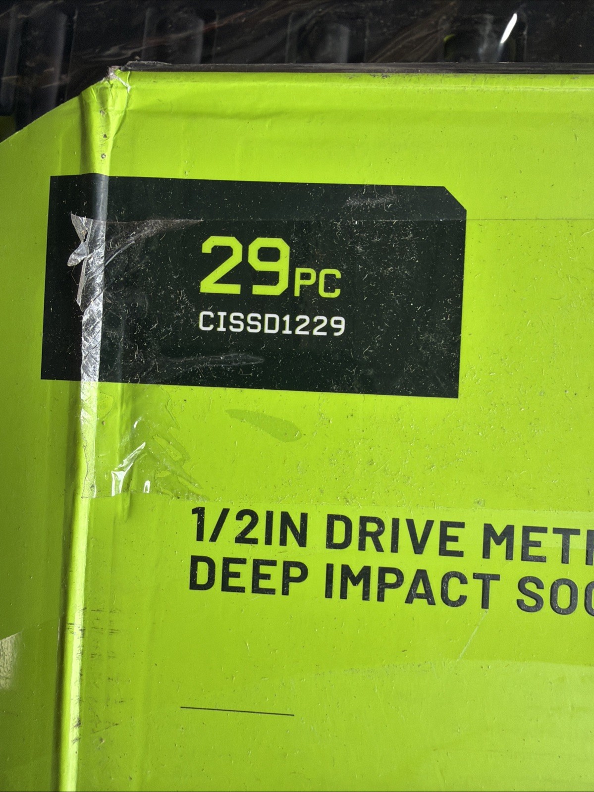 Carlyle By Napa 1/2 Dr Deep Impact socket Set SAE/Metric 29pc $290 Value