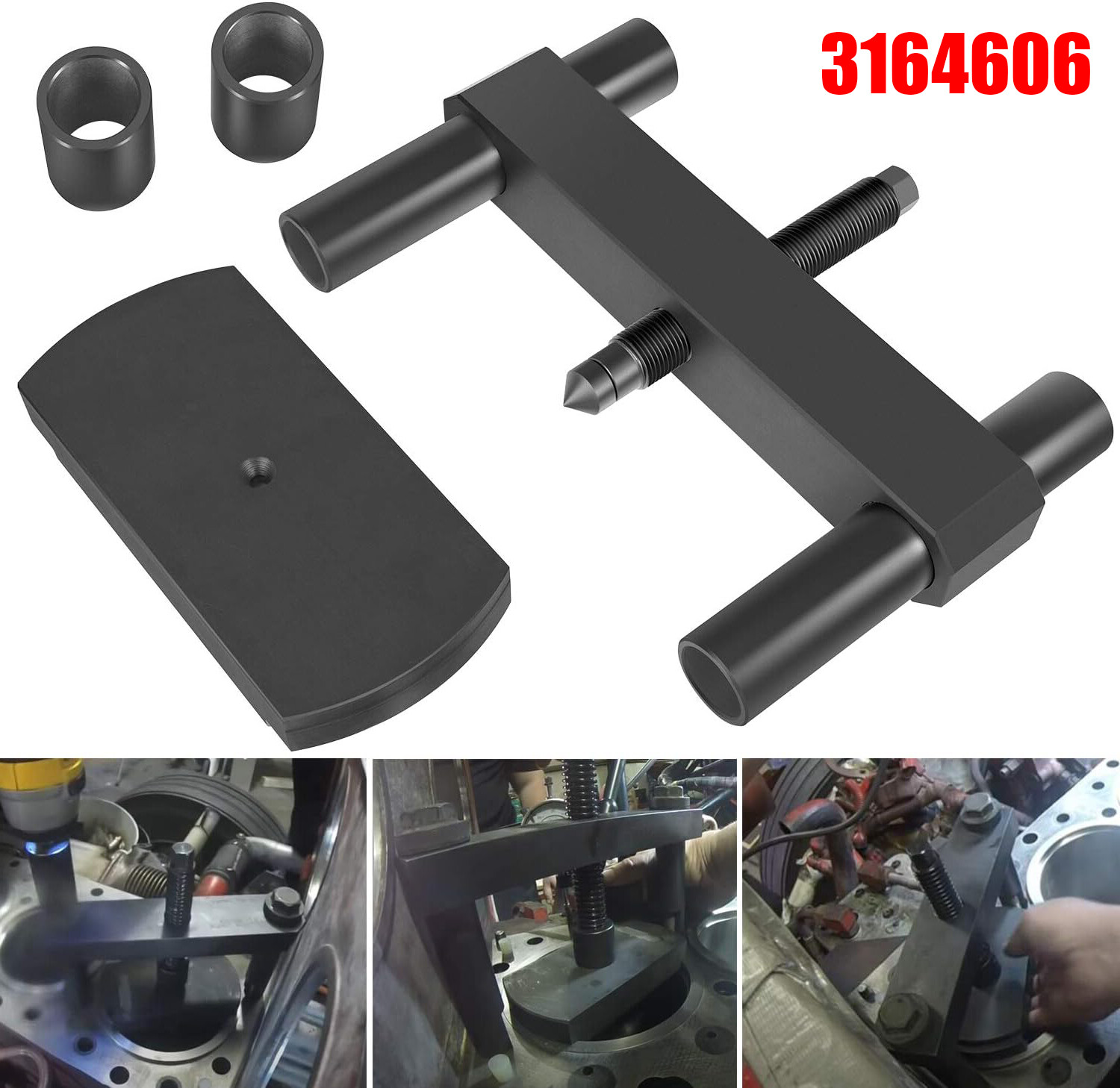 3164606 Cylinder Liner Press Installer Tool Heavy Duty Fit For Cummins ISX X15