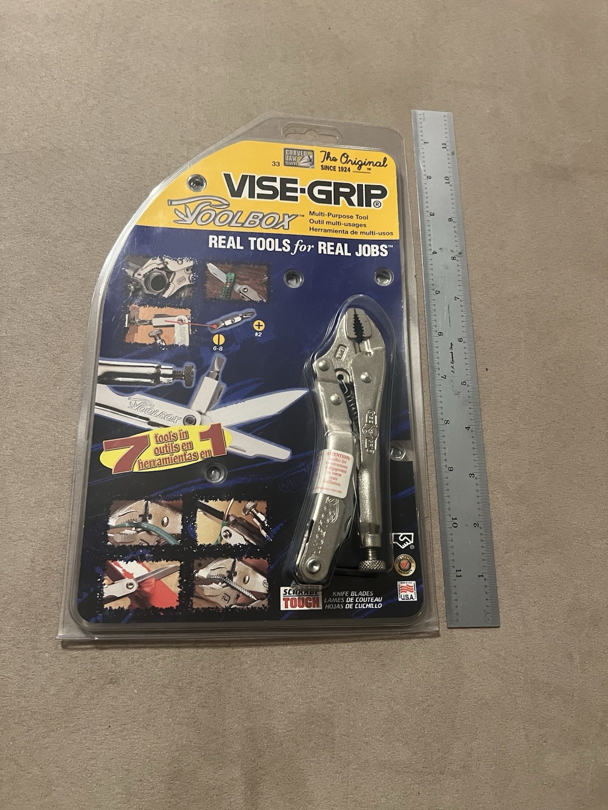 Petersen Dewitt Vise Grip Locking Pliers 5WR Schrade Multi-Tool USA Toolbox
