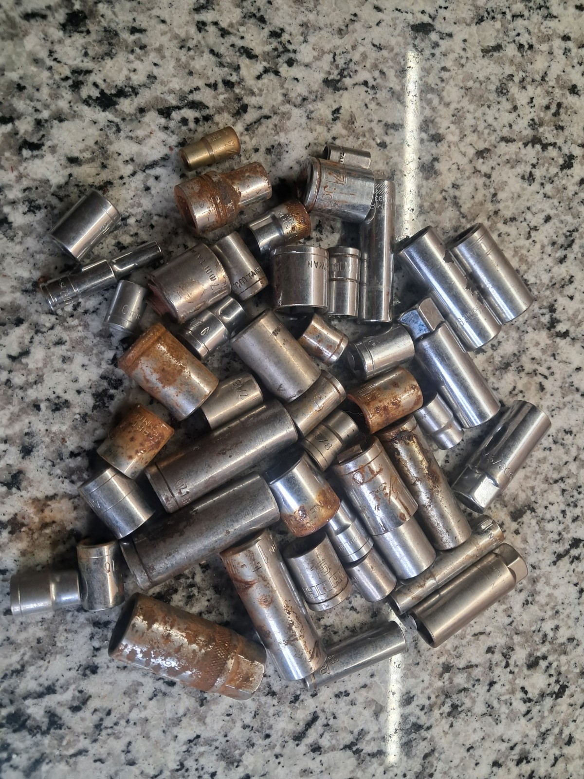 Random Assortment Of Sockets 5 Pound Lot