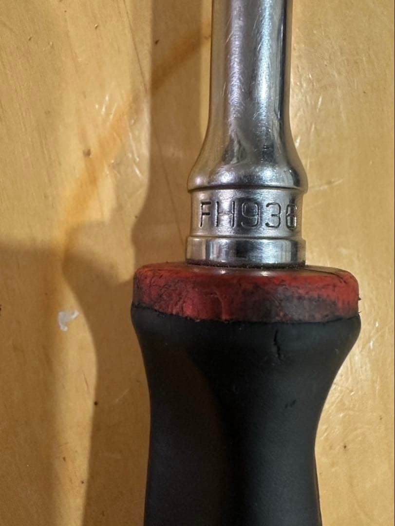Snap-on FH936 3/8″ Drive Soft Grip Handle Ratchet [Used]