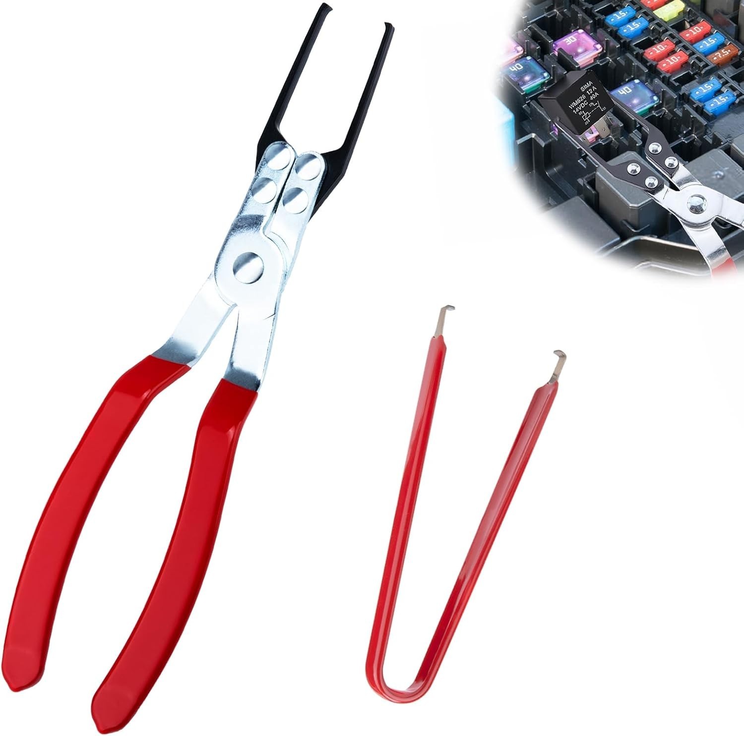 Insulated Relay Puller & Fuse Tool Set – Effortless Car Component Removal