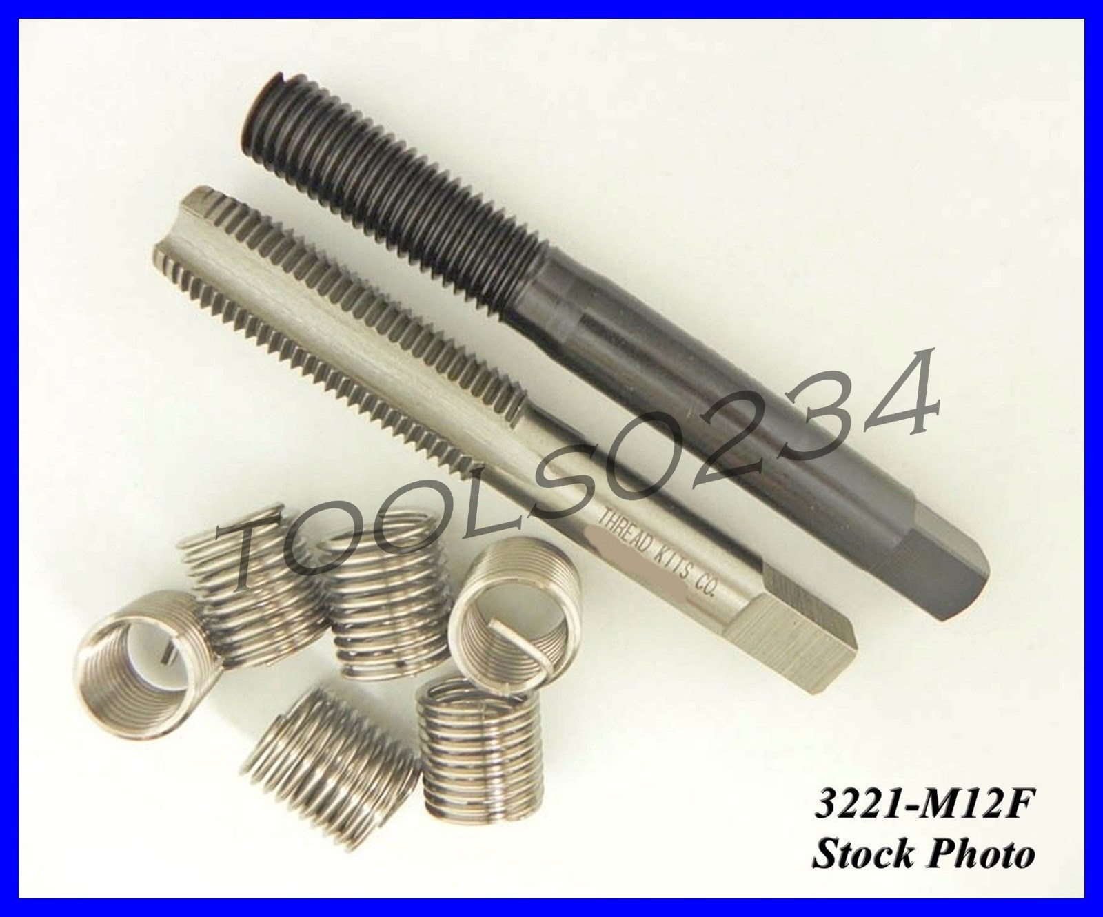 M12 x1.25 Thread Repair Insert Kit Perma Coil 3221-M12F USA Fits Heli