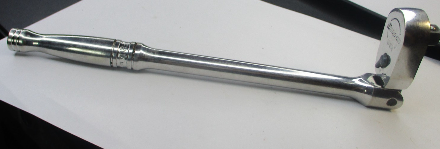 Snap on FLF80A 3/8″ Drive Dual 80 11.5″ Long Handle Flex Head Ratchet USA