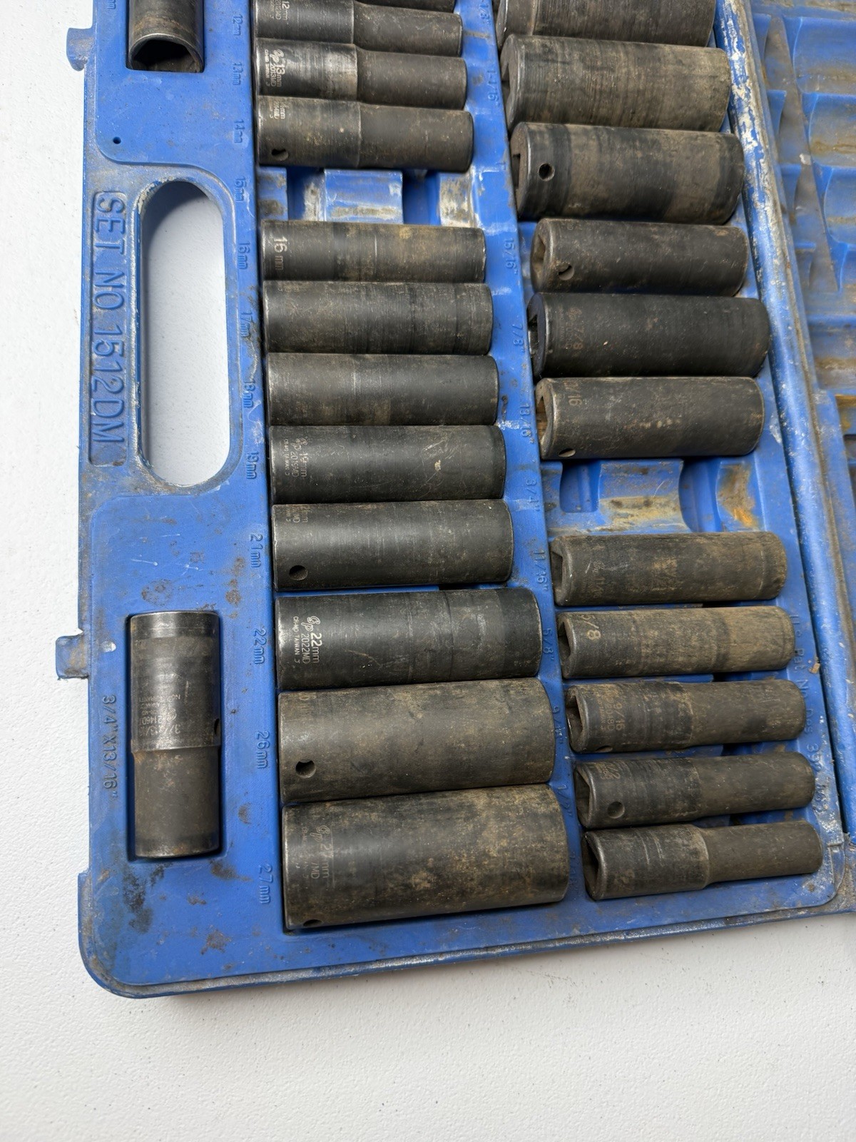 Grey Pneumatic 1512DM 30 Pc 1/2″ Drive Deep Impact Socket Set