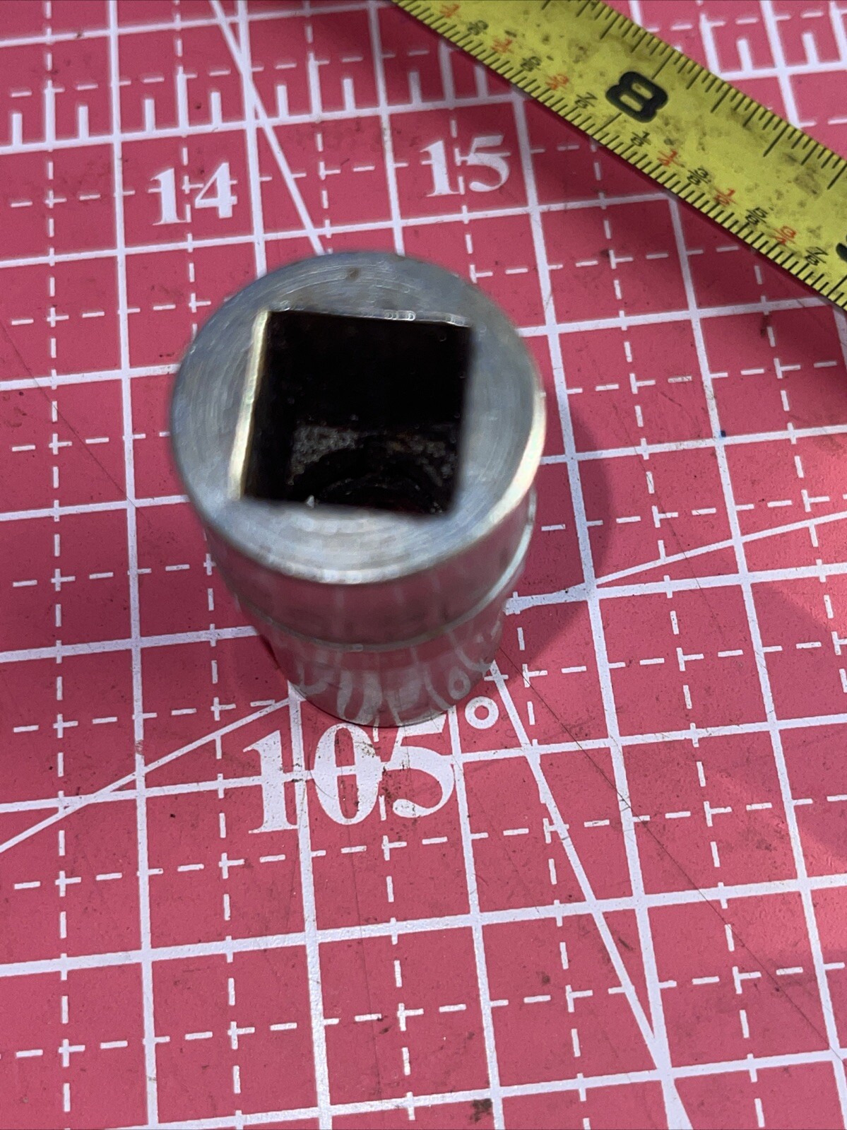 Vintage Armstrong USA ST1218 9/16 In SAE 1/2 Drive 12 Point Socket Armaloy