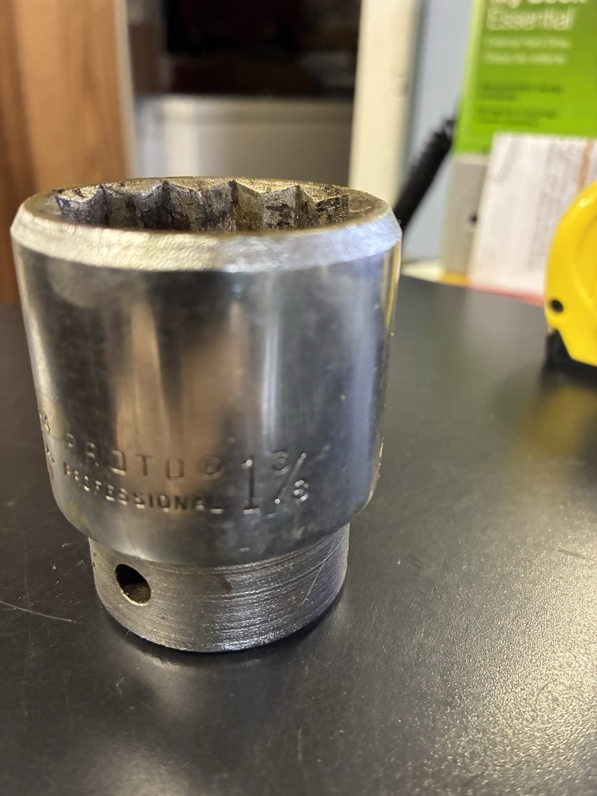 Proto 5544 1-3/8” 12 Point Socket Professional, 3/4” Drive