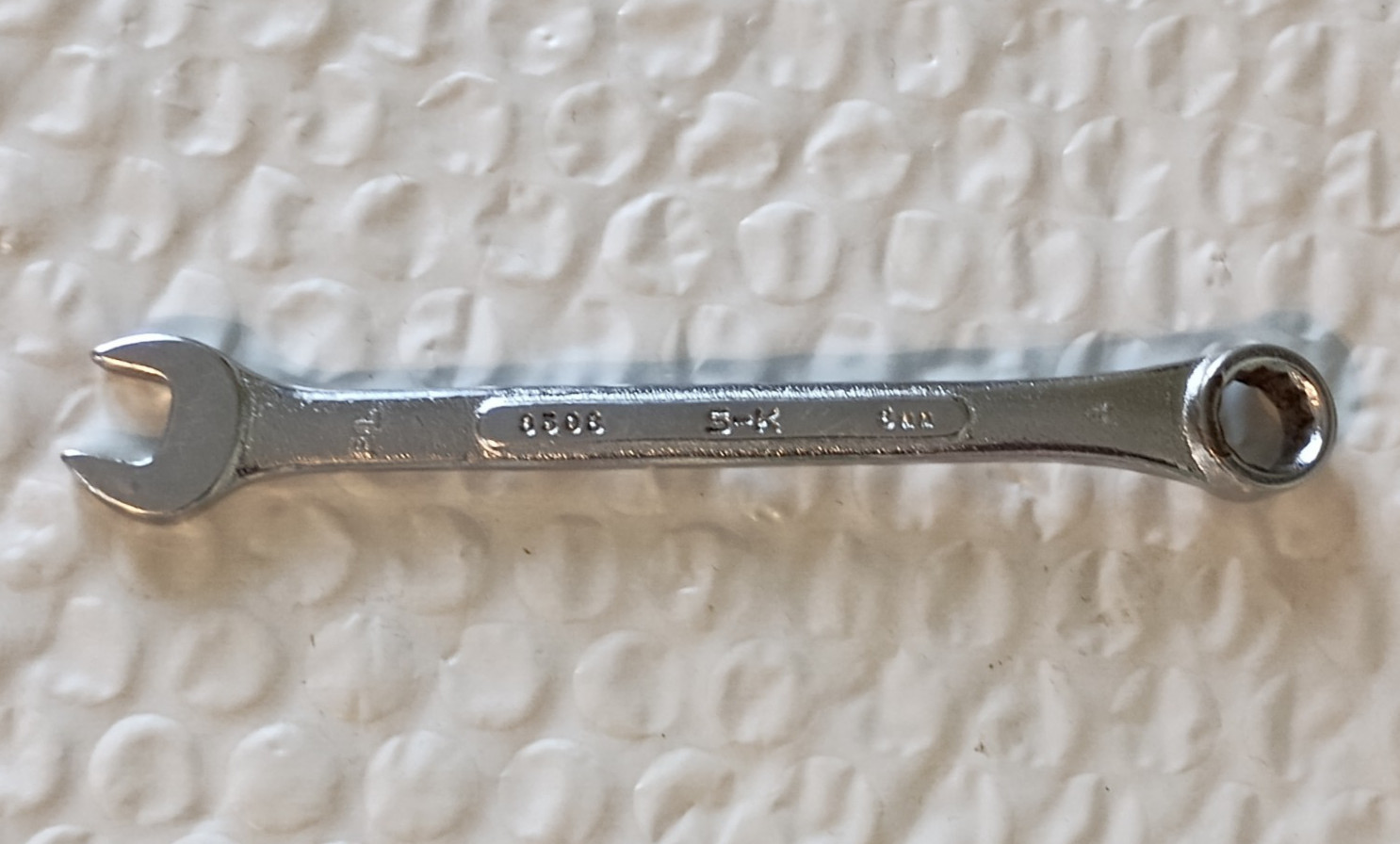 SK TOOLS 8308, 8MM. COMBINATION WRENCH, 4.25″ LONG, 12 POINT.